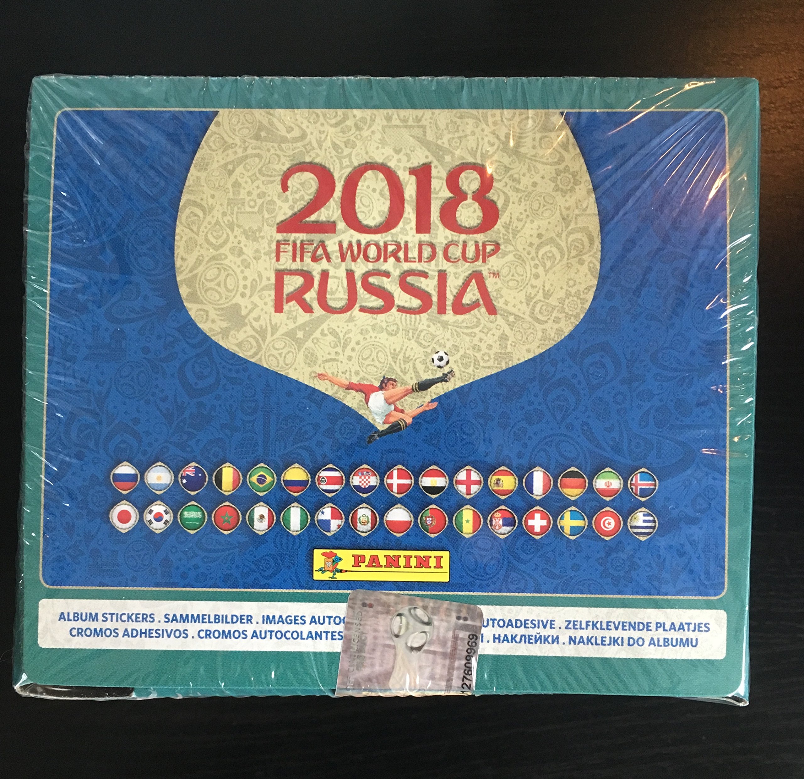 2018 ワールドカップ ロシア パニーニ ステッカーアルバム コンプリート Amazon.com: Russia 2018 World Cup Sticker Box International